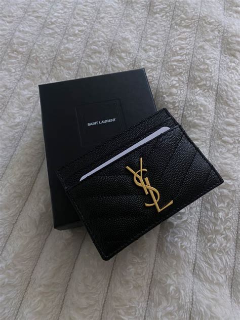 ysl card case|ysl cassandre card holder.